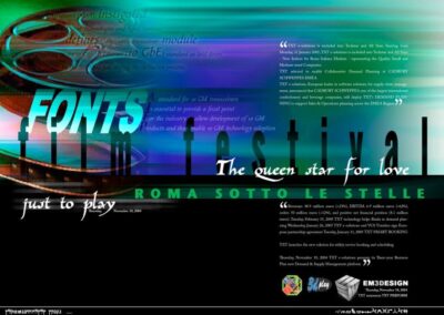 Cartellonistica pubblicitaria per eventi e manifestazioni