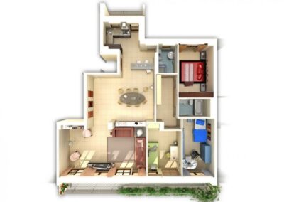 Modellazione 3D e rendering architettonici