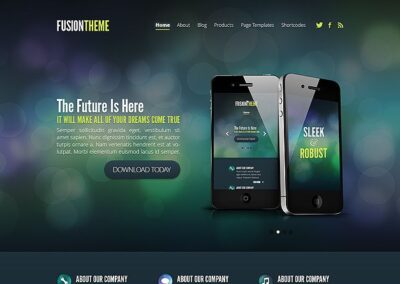 Un sito web con focus sul mobile per telefonini e tablet