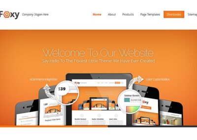 Slide Show animato, Responsive e Flat Design per un sito web moderno