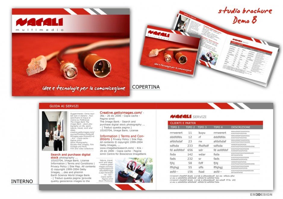 Studio Brochure per raffaorzare Brand Identity Studio Brochure per raffaorzare Brand Identity