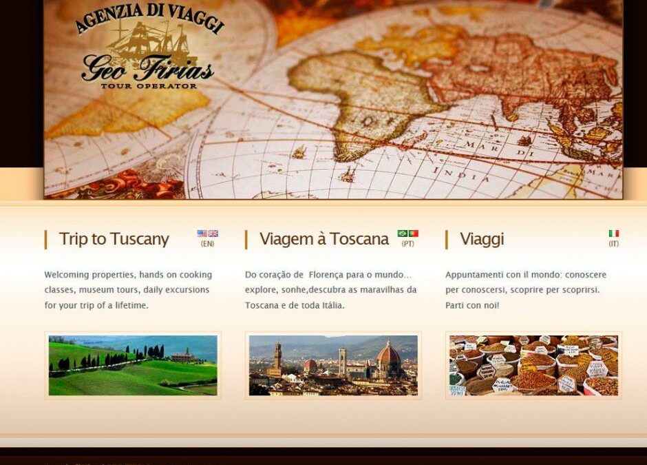 Sito web per un’Agenzia di viaggi