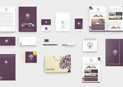 Grafica coordinata completa per la vostra immagine aziendale