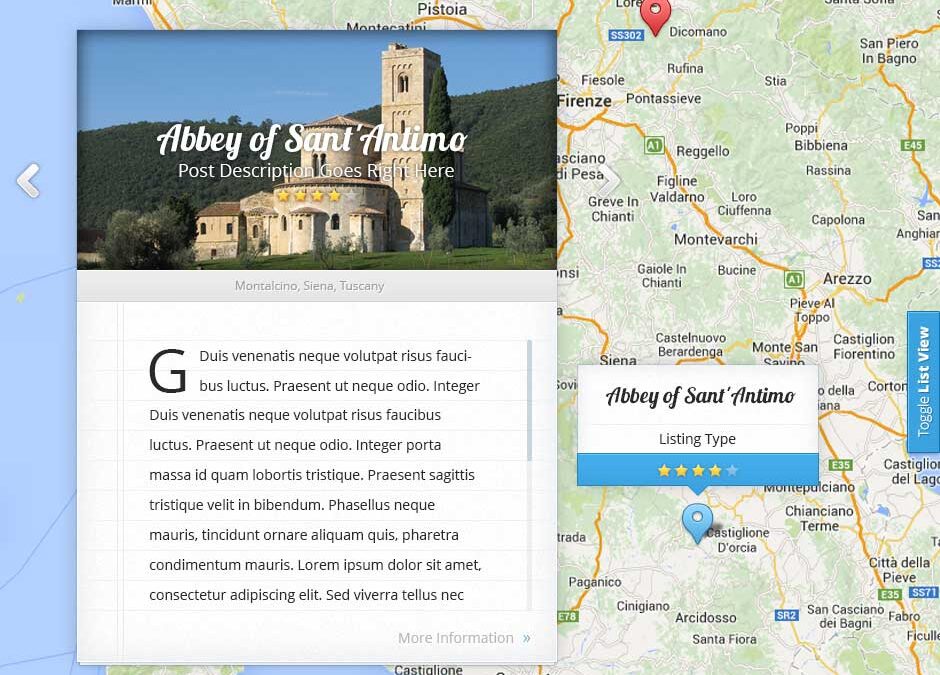 Sito web per un’agenzia di viaggi un po’ speciale