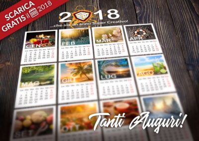 Gratis un regalo speciale per Natale: il calendario 2018