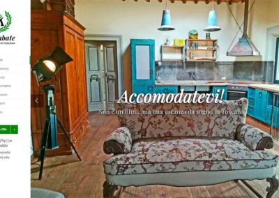 Un sito per Agriturismo di lusso in Toscana