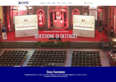 Un sito Aziendale pieno di Show